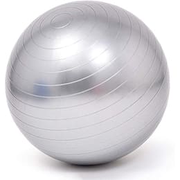 mini pelota yoga pilates 22 cm gris